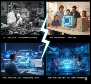 Evolusi processor Intel